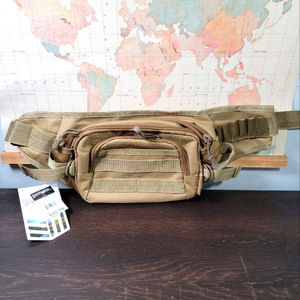 BRAND NEW East West USA F102 Molle Compatible Tactical Utility Travel Sports